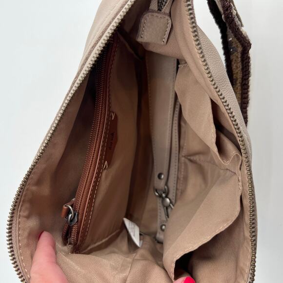 The Sak Jasmine hobo Bag zip top multi pockets soft slouchy every day handbag - Picture 6 of 11